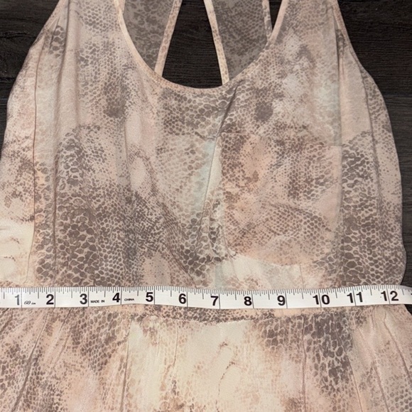 Aritzia Wilfred Silk Snakeskin Print Dress Size Small - Picture 9 of 12